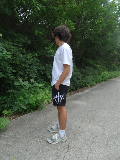 The Trinity Faded Shorts (Black)