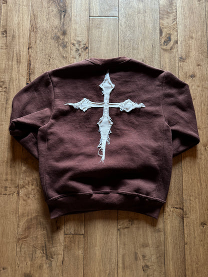 Amen crewneck (brown)